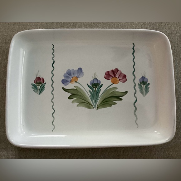 Discontinued Herend Village baking dish hand painted - Picture 2 of 8